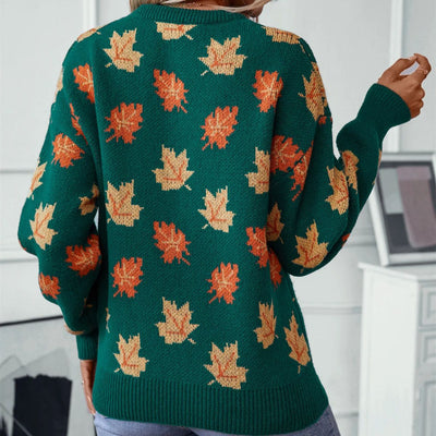 Autumn Leaves Sweater