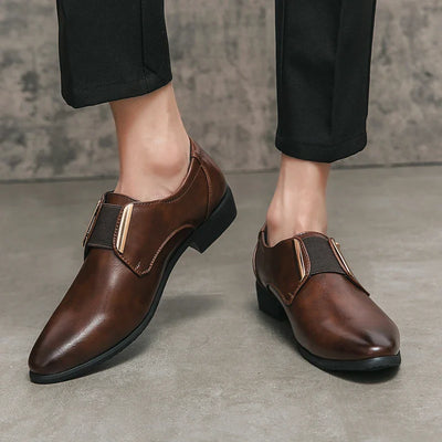 Salvatore Genuine Leather Dress Shoes