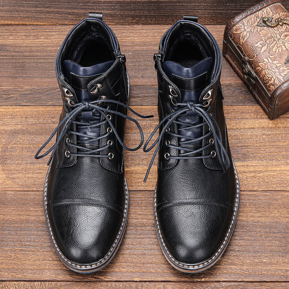 Jack Smith Genuine Leather Boots