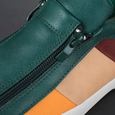 Bruno Rossi Italian Leather Sneakers