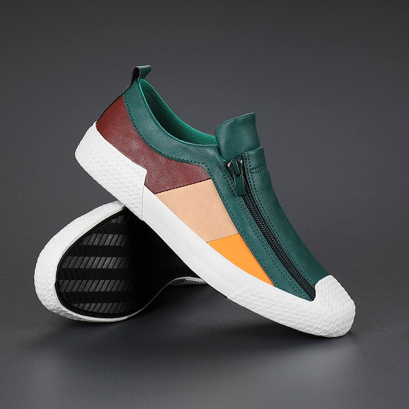 Bruno Rossi Italian Leather Sneakers