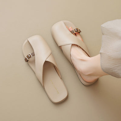 Bellini Leather Slides