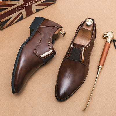 Salvatore Genuine Leather Dress Shoes