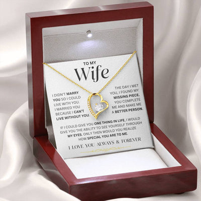 Wife -  Forever Love Necklace