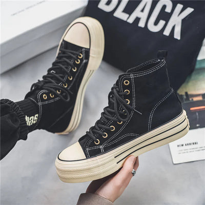 Avenue Suede Platform High Tops