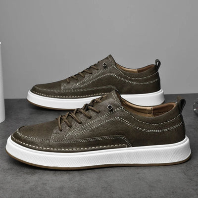 Oxfords Genuine Leather Sneakers