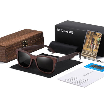 Bamboo Wooden Polarized Shades