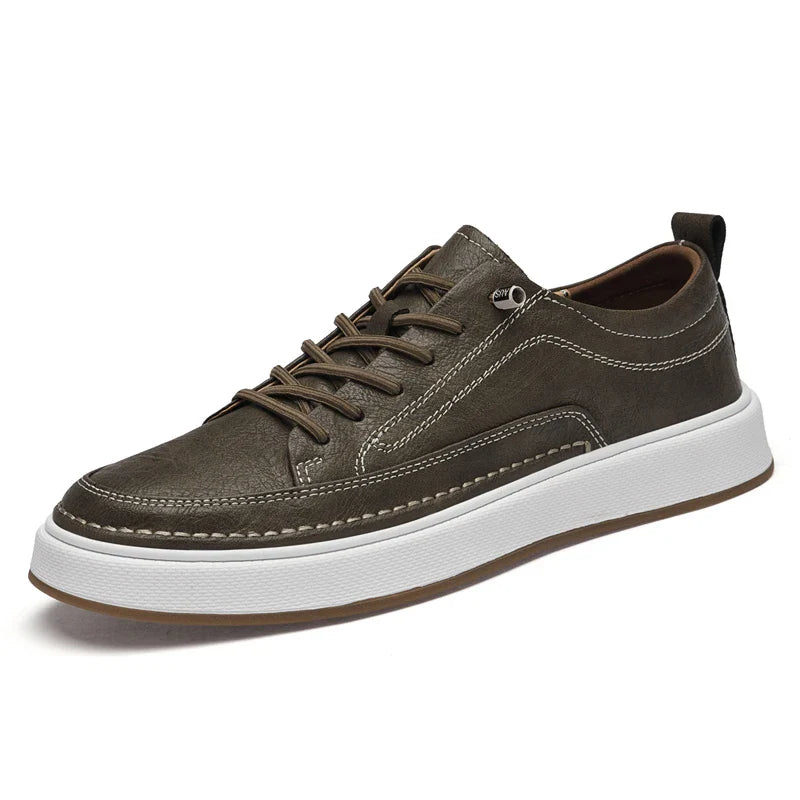 Oxfords Genuine Leather Sneakers