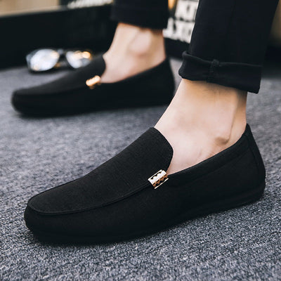 Pelle Italiana Canvas Loafers