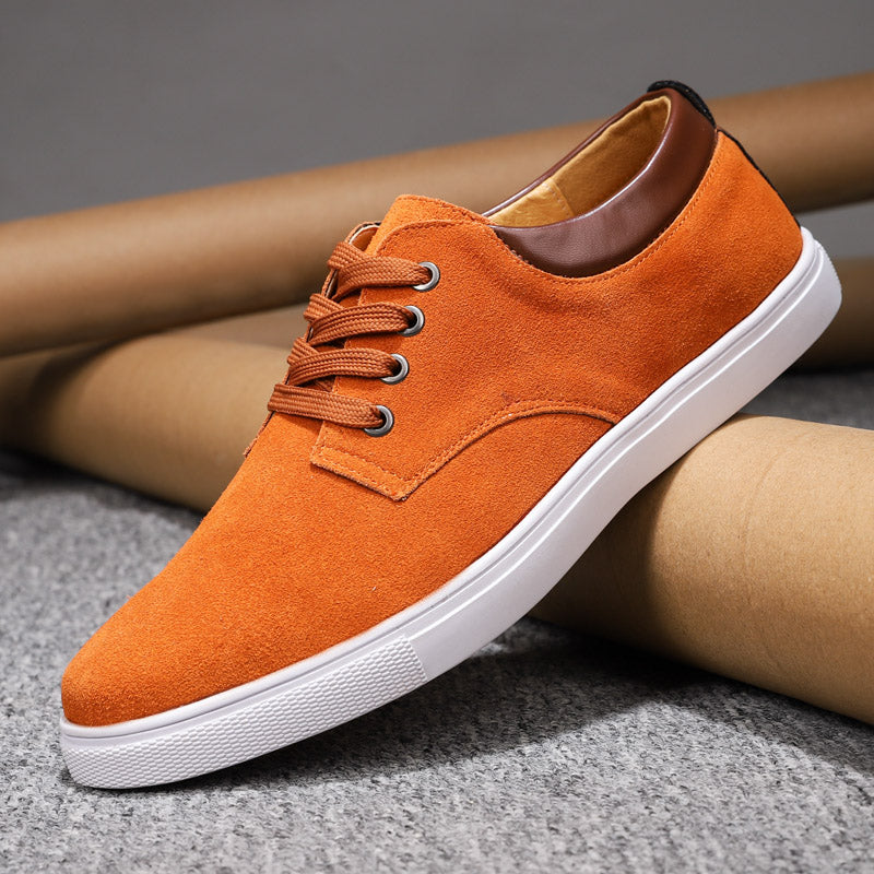 Maverick Sheepskin Leather Sneakers